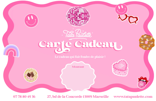 Carte Cadeau Tata Paulette